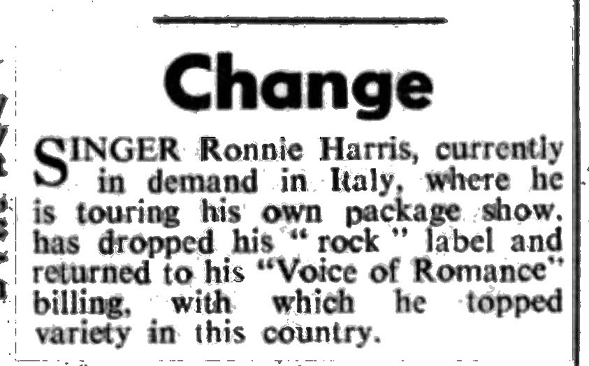 The Stage 04 May 1961